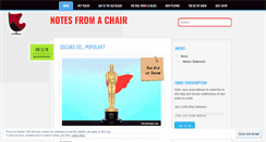 Desktop Screenshot of notesfromachair.com